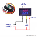 wiring-10A-100V-digital-volt-ammeter-thick-black-red-yellow-thin-black-red-wires.png