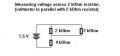 voltmeter on 2 kOhm resistor.JPG