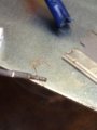 Secondary 420v winding wire soldered together.JPG