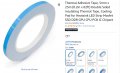 Thermal Tape for Mosfet Heat Sinking