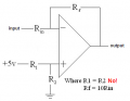 opamp with gain of 10.PNG