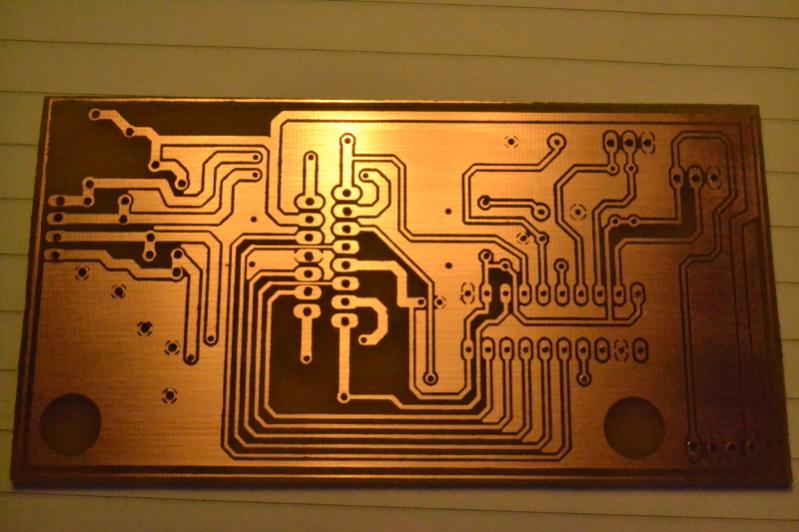 Photo "Bi polar stepper motor circuit using L297 and L297. Designed in