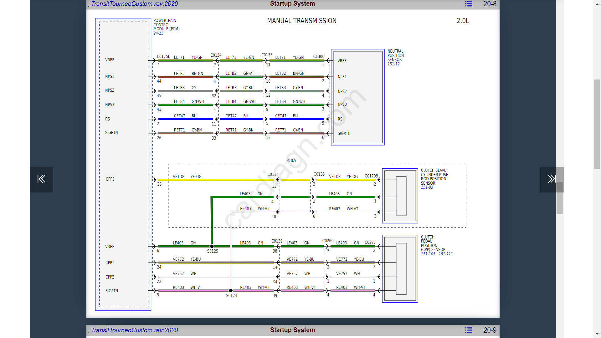 clutch sensor schematics from wiring manual, i cant find any details of the switch itself but i know the vref is 5v 